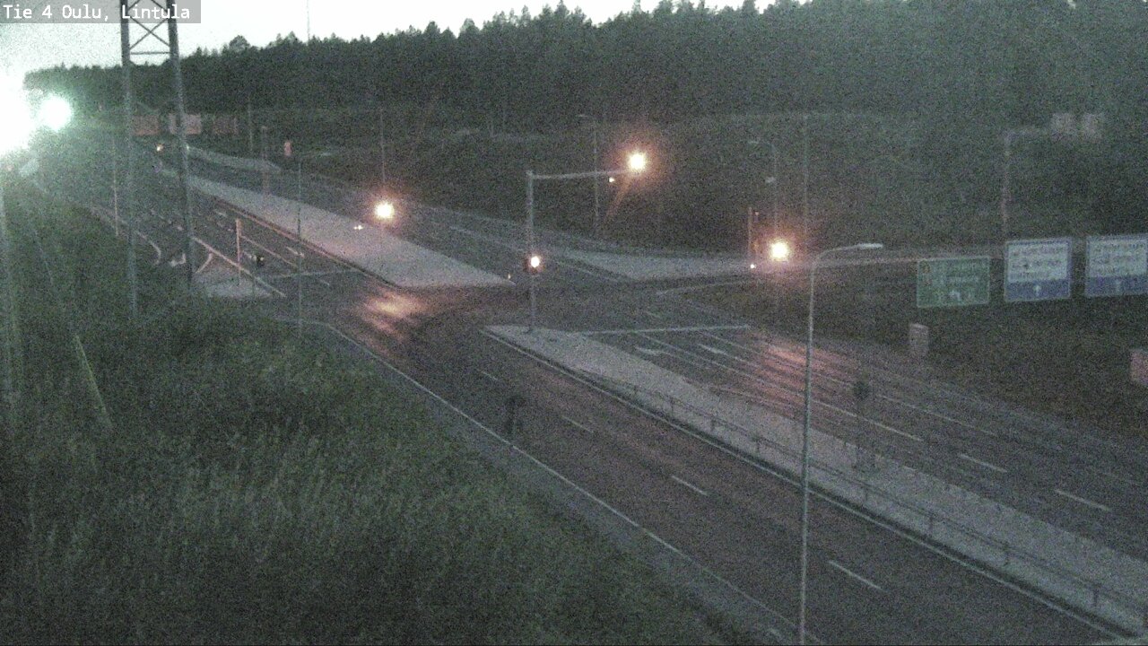 Kelikamerat Kuva Tie 4 Oulu, Lintula, Oulu, Pohjois-Pohjanmaa
