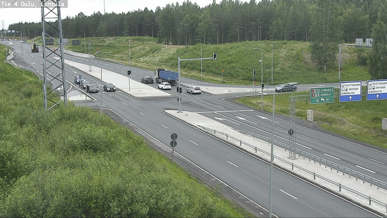 Kelikamerat Kuva Tie 4 Oulu, Lintula, Oulu, Pohjois-Pohjanmaa