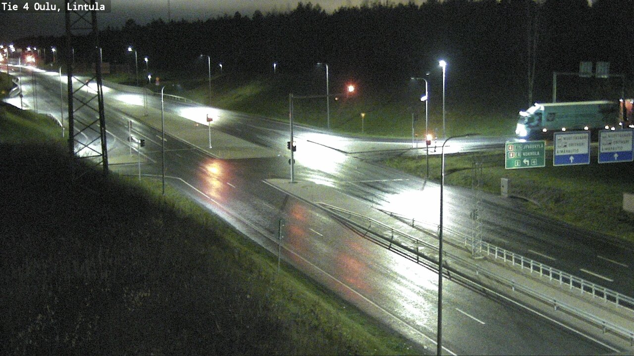 Kelikamerat Kuva Tie 4 Oulu, Lintula, Oulu, Pohjois-Pohjanmaa