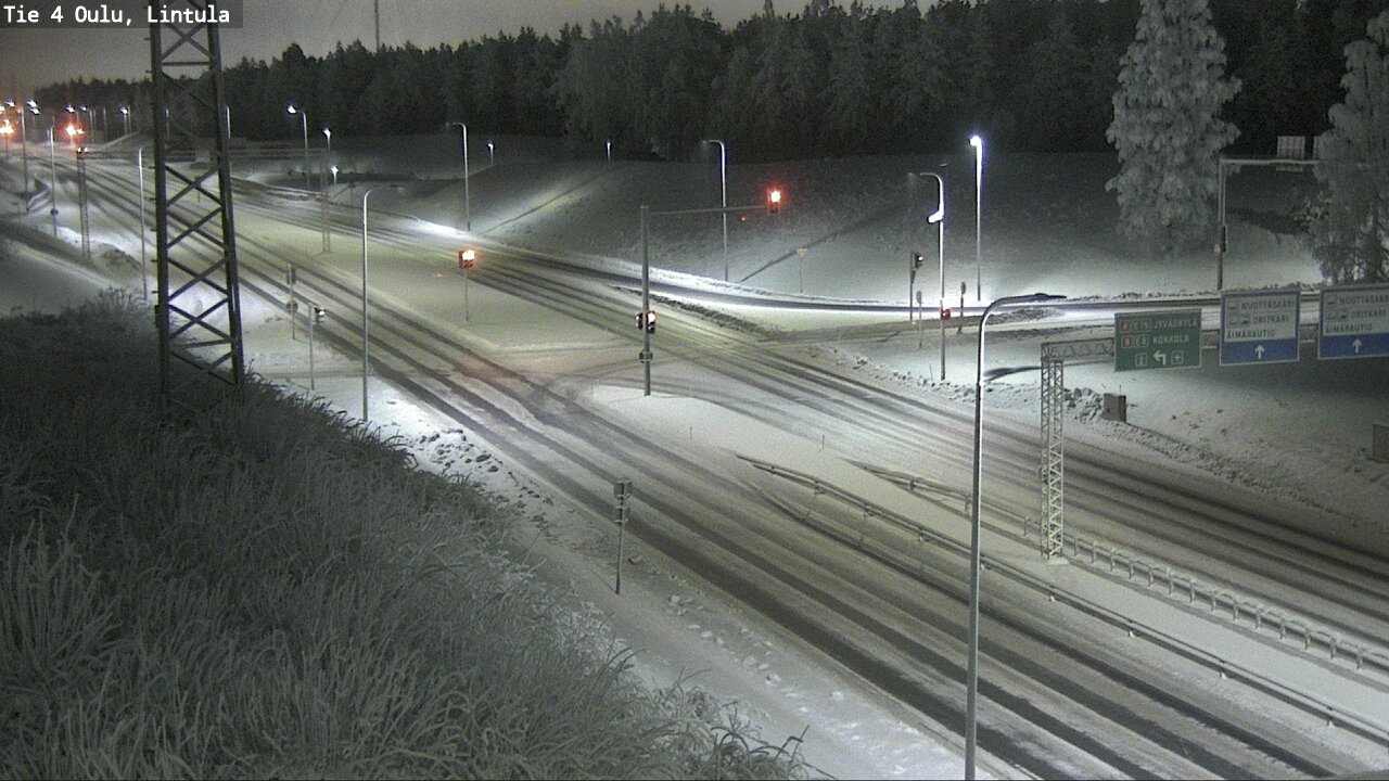 Kelikamerat Kuva Tie 4 Oulu, Lintula, Oulu, Pohjois-Pohjanmaa