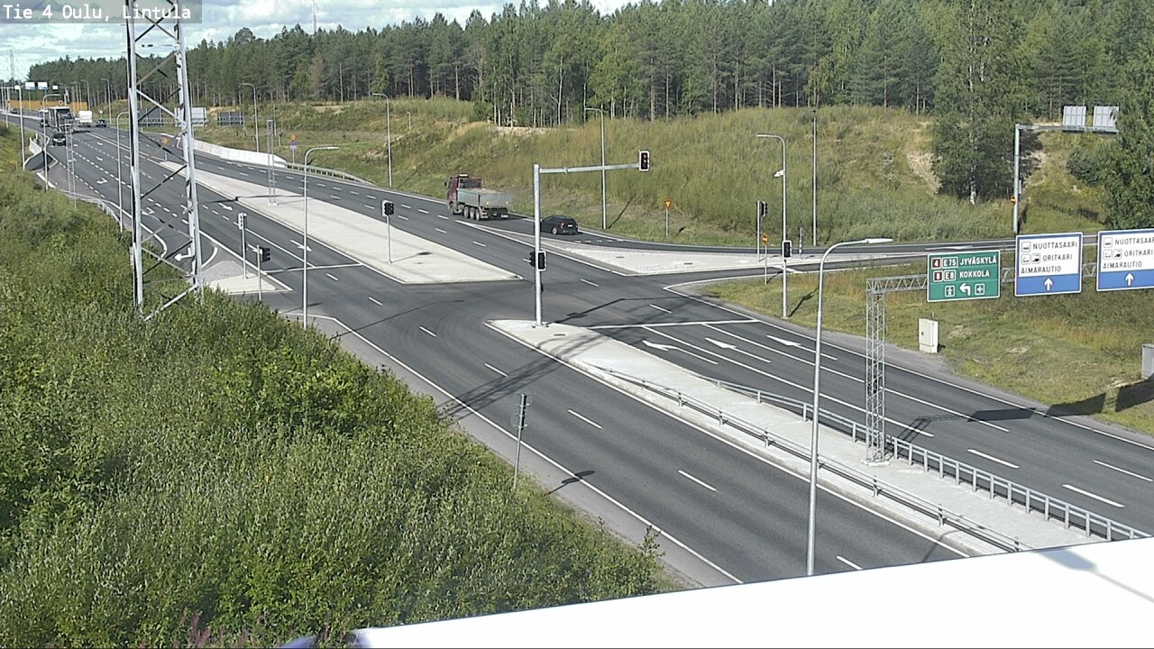 Kelikamerat Kuva Tie 4 Oulu, Lintula, Oulu, Pohjois-Pohjanmaa