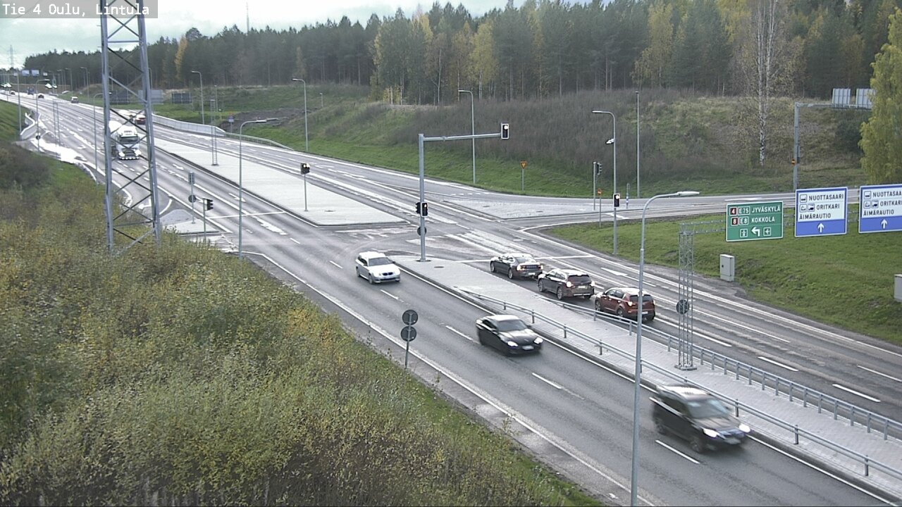 Kelikamerat Kuva Tie 4 Oulu, Lintula, Oulu, Pohjois-Pohjanmaa