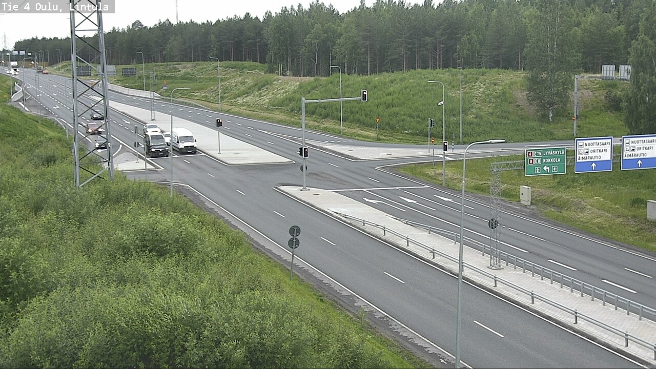 Kelikamerat Kuva Tie 4 Oulu, Lintula, Oulu, Pohjois-Pohjanmaa