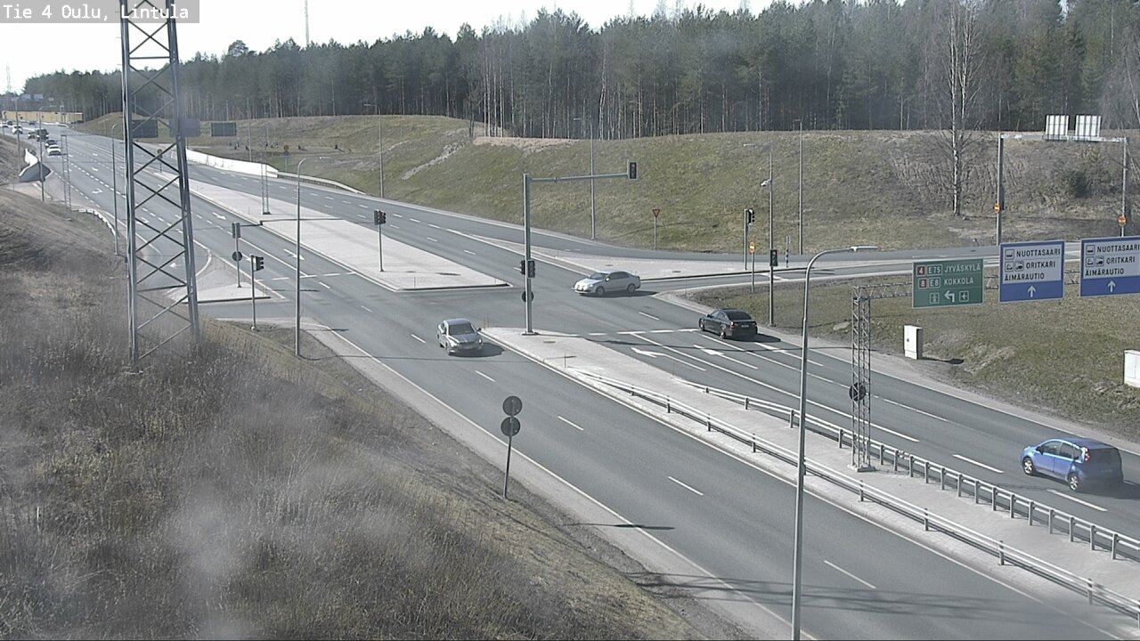 Kelikamerat Kuva Tie 4 Oulu, Lintula, Oulu, Pohjois-Pohjanmaa