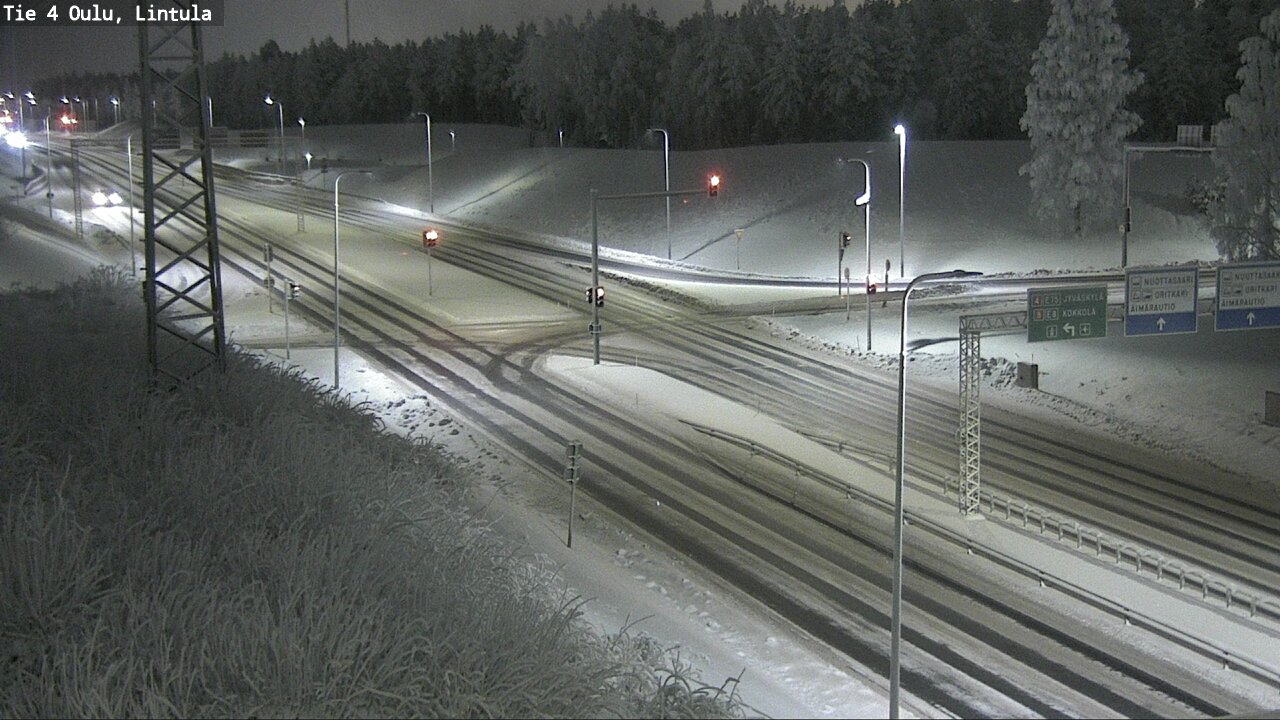Kelikamerat Kuva Tie 4 Oulu, Lintula, Oulu, Pohjois-Pohjanmaa