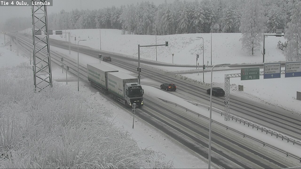 Kelikamerat Kuva Tie 4 Oulu, Lintula, Oulu, Pohjois-Pohjanmaa