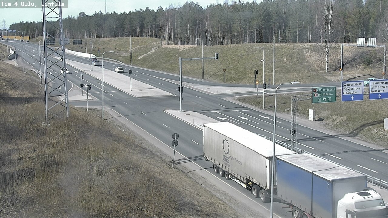 Kelikamerat Kuva Tie 4 Oulu, Lintula, Oulu, Pohjois-Pohjanmaa
