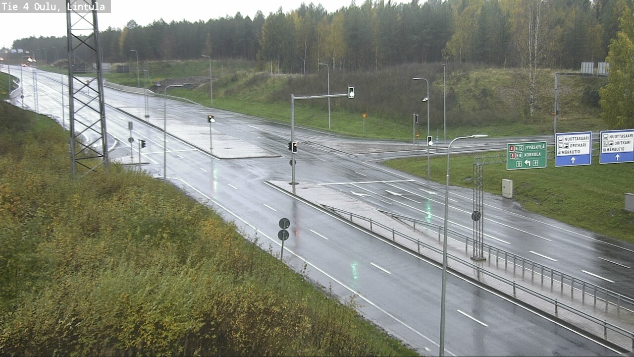 Weather Camera Image Road 4 Oulu, Lintula, Oulu, Pohjois-Pohjanmaa