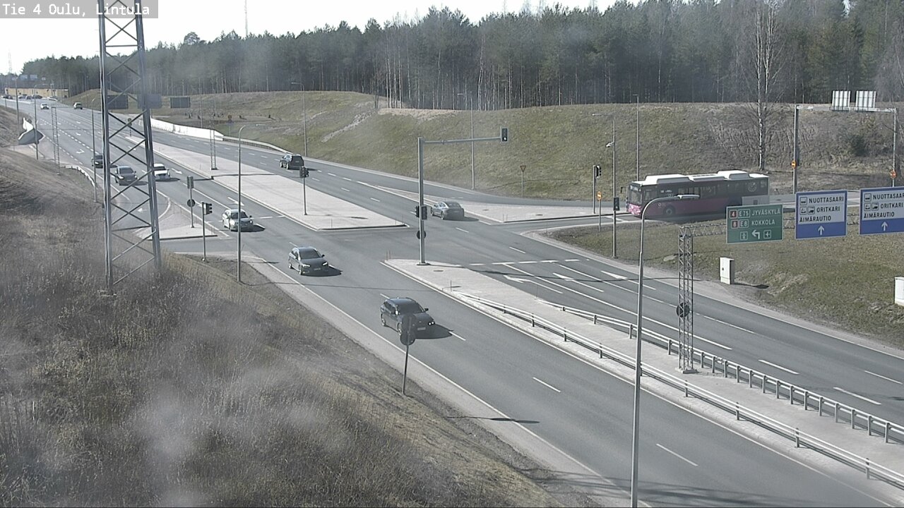 Kelikamerat Kuva Tie 4 Oulu, Lintula, Oulu, Pohjois-Pohjanmaa