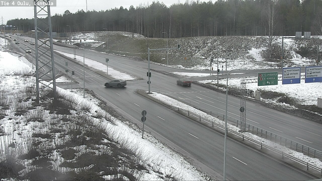 Kelikamerat Kuva Tie 4 Oulu, Lintula, Oulu, Pohjois-Pohjanmaa