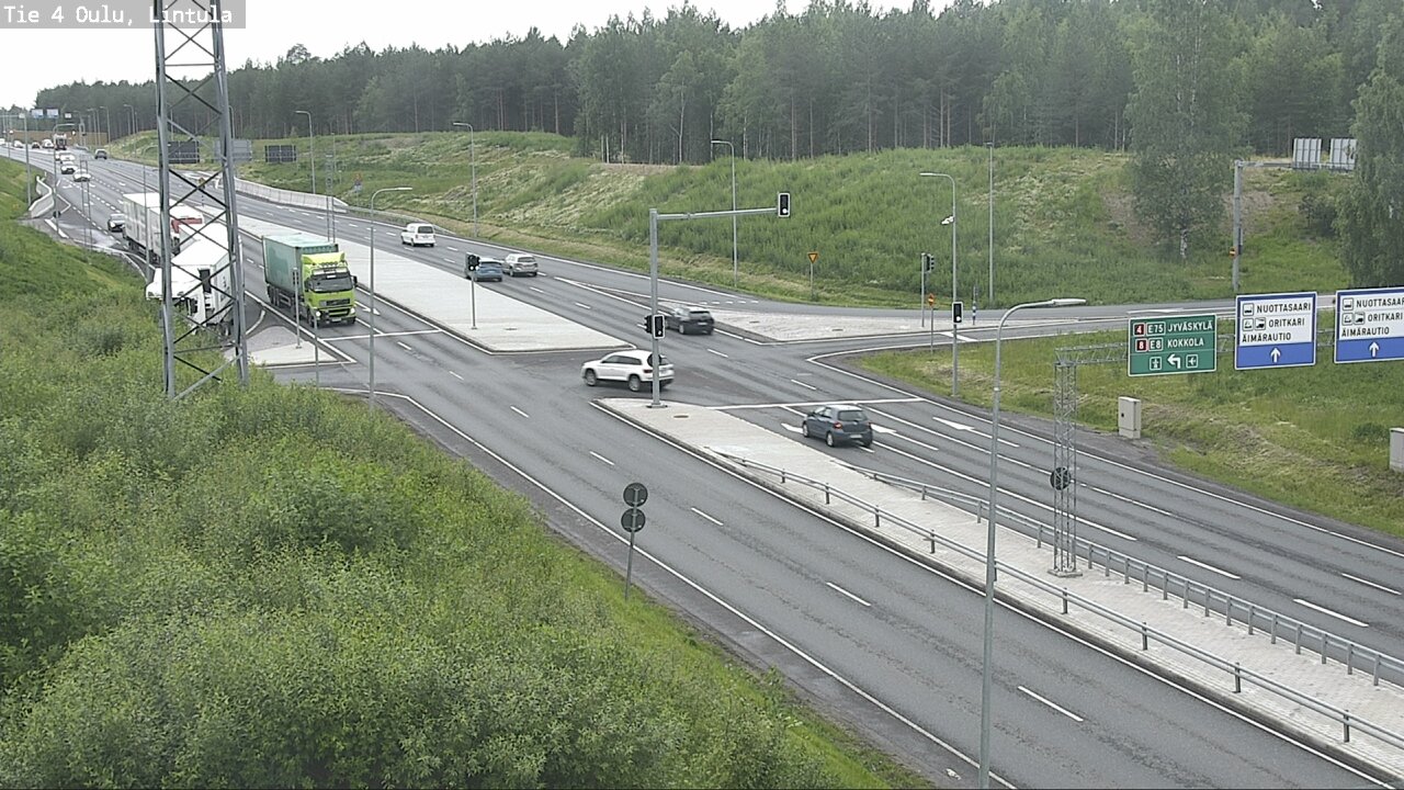 Kelikamerat Kuva Tie 4 Oulu, Lintula, Oulu, Pohjois-Pohjanmaa