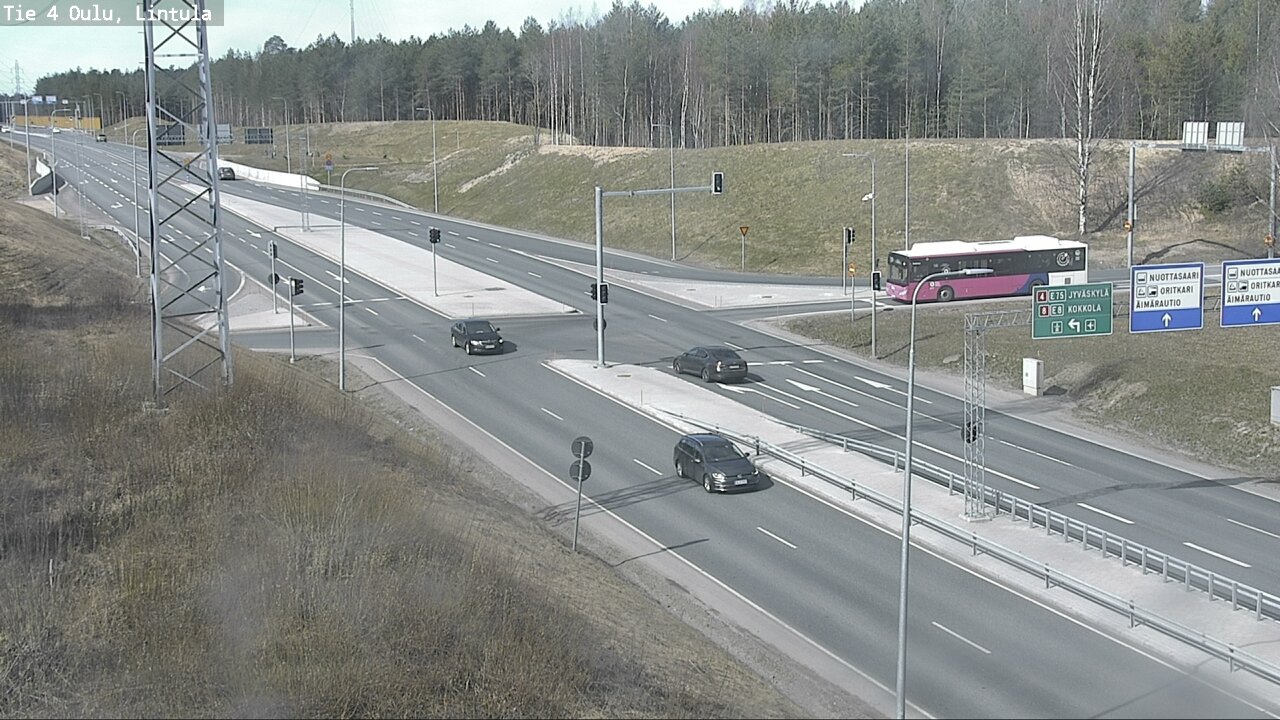 Kelikamerat Kuva Tie 4 Oulu, Lintula, Oulu, Pohjois-Pohjanmaa