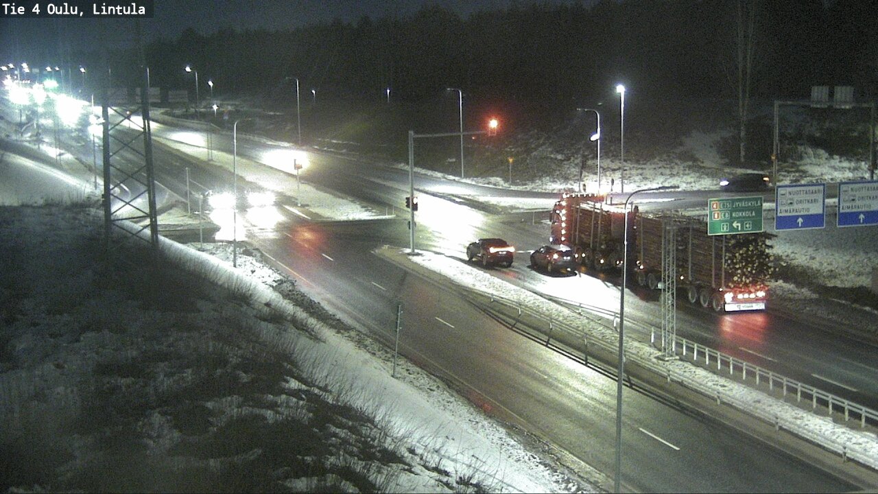 Kelikamerat Kuva Tie 4 Oulu, Lintula, Oulu, Pohjois-Pohjanmaa