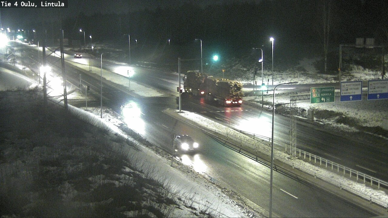 Kelikamerat Kuva Tie 4 Oulu, Lintula, Oulu, Pohjois-Pohjanmaa