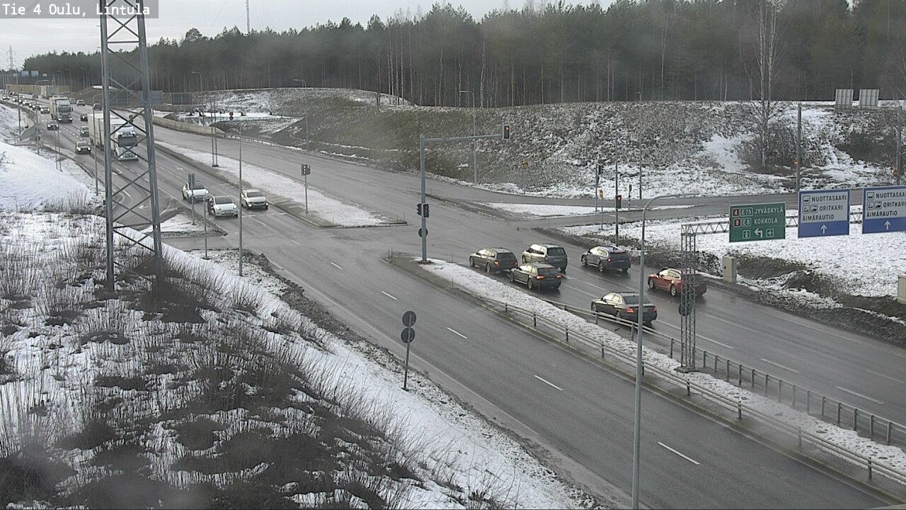 Kelikamerat Kuva Tie 4 Oulu, Lintula, Oulu, Pohjois-Pohjanmaa