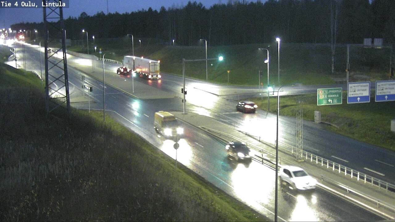 Kelikamerat Kuva Tie 4 Oulu, Lintula, Oulu, Pohjois-Pohjanmaa