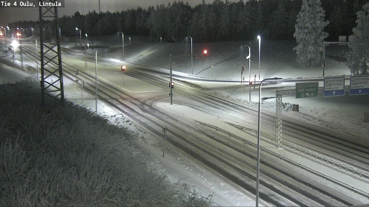 Kelikamerat Kuva Tie 4 Oulu, Lintula, Oulu, Pohjois-Pohjanmaa