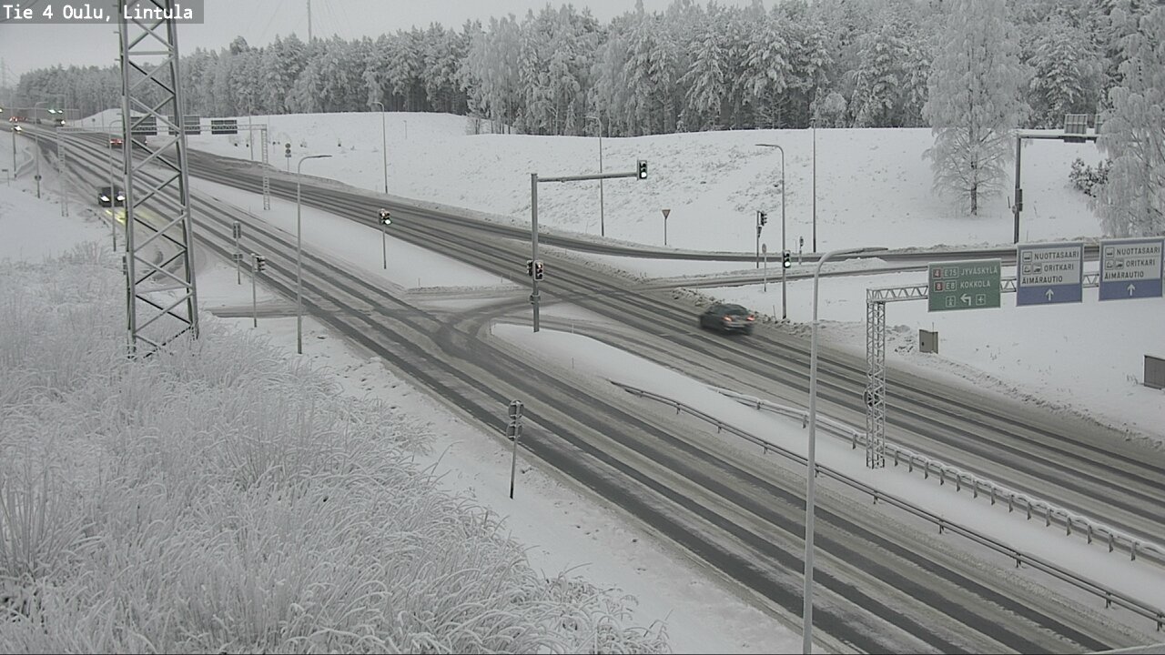 Kelikamerat Kuva Tie 4 Oulu, Lintula, Oulu, Pohjois-Pohjanmaa