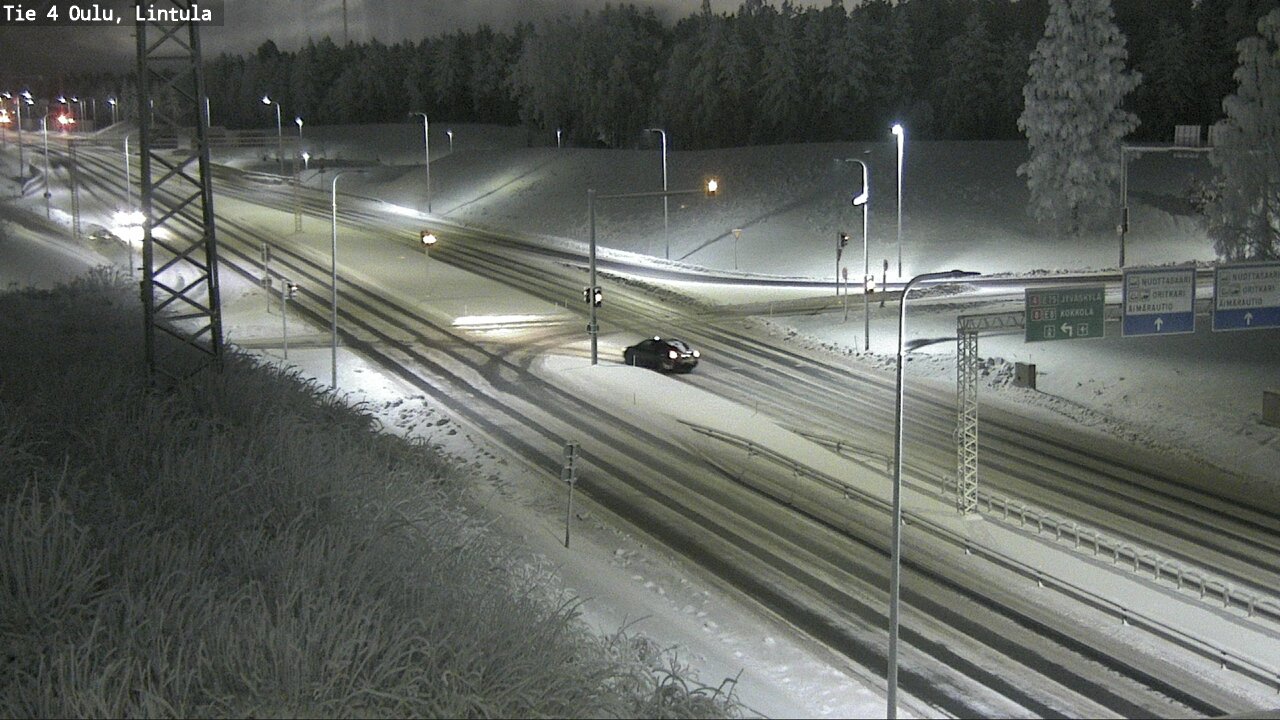 Kelikamerat Kuva Tie 4 Oulu, Lintula, Oulu, Pohjois-Pohjanmaa