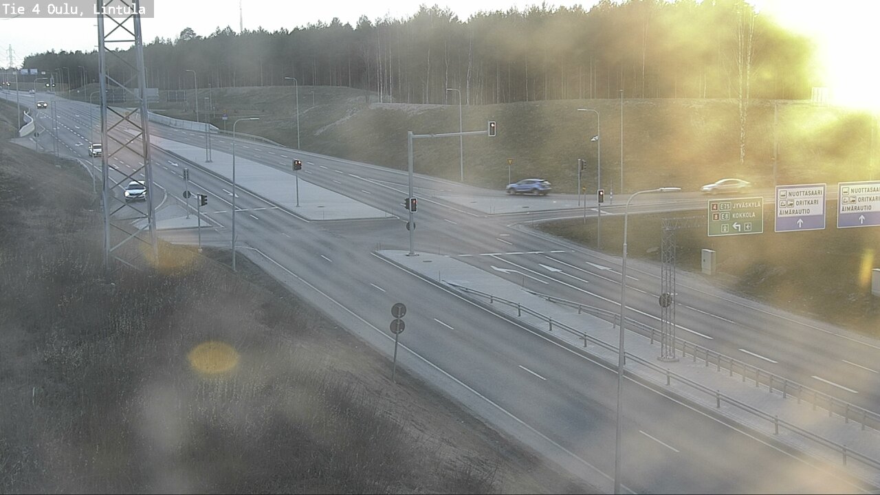 Kelikamerat Kuva Tie 4 Oulu, Lintula, Oulu, Pohjois-Pohjanmaa