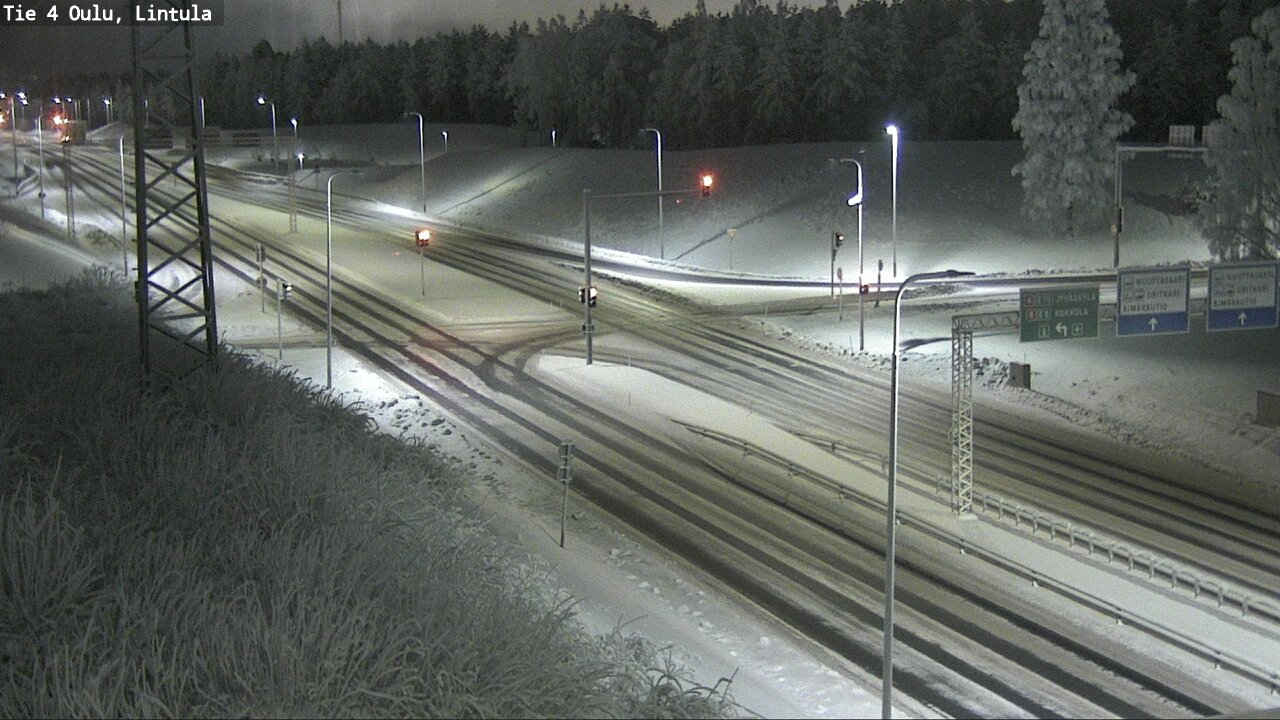 Kelikamerat Kuva Tie 4 Oulu, Lintula, Oulu, Pohjois-Pohjanmaa