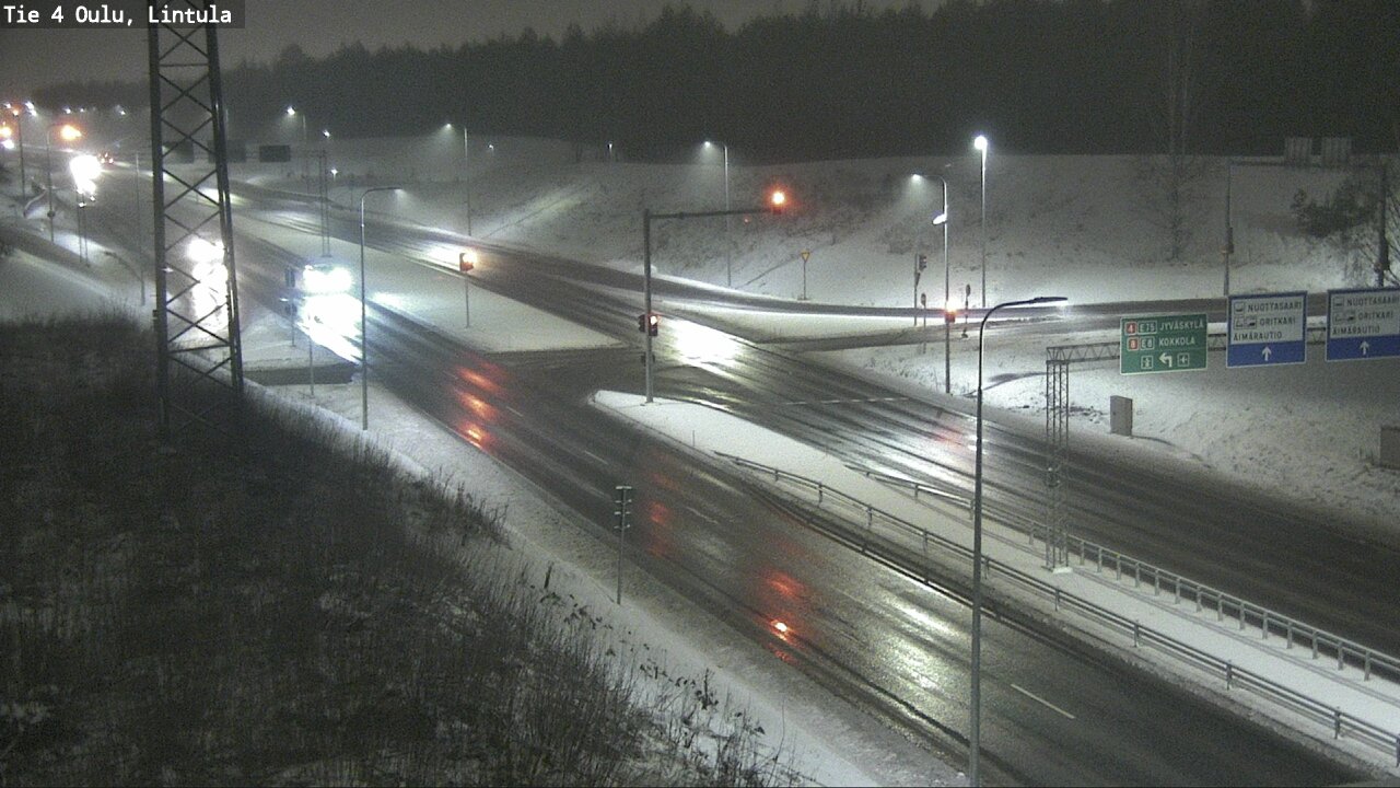 Kelikamerat Kuva Tie 4 Oulu, Lintula, Oulu, Pohjois-Pohjanmaa