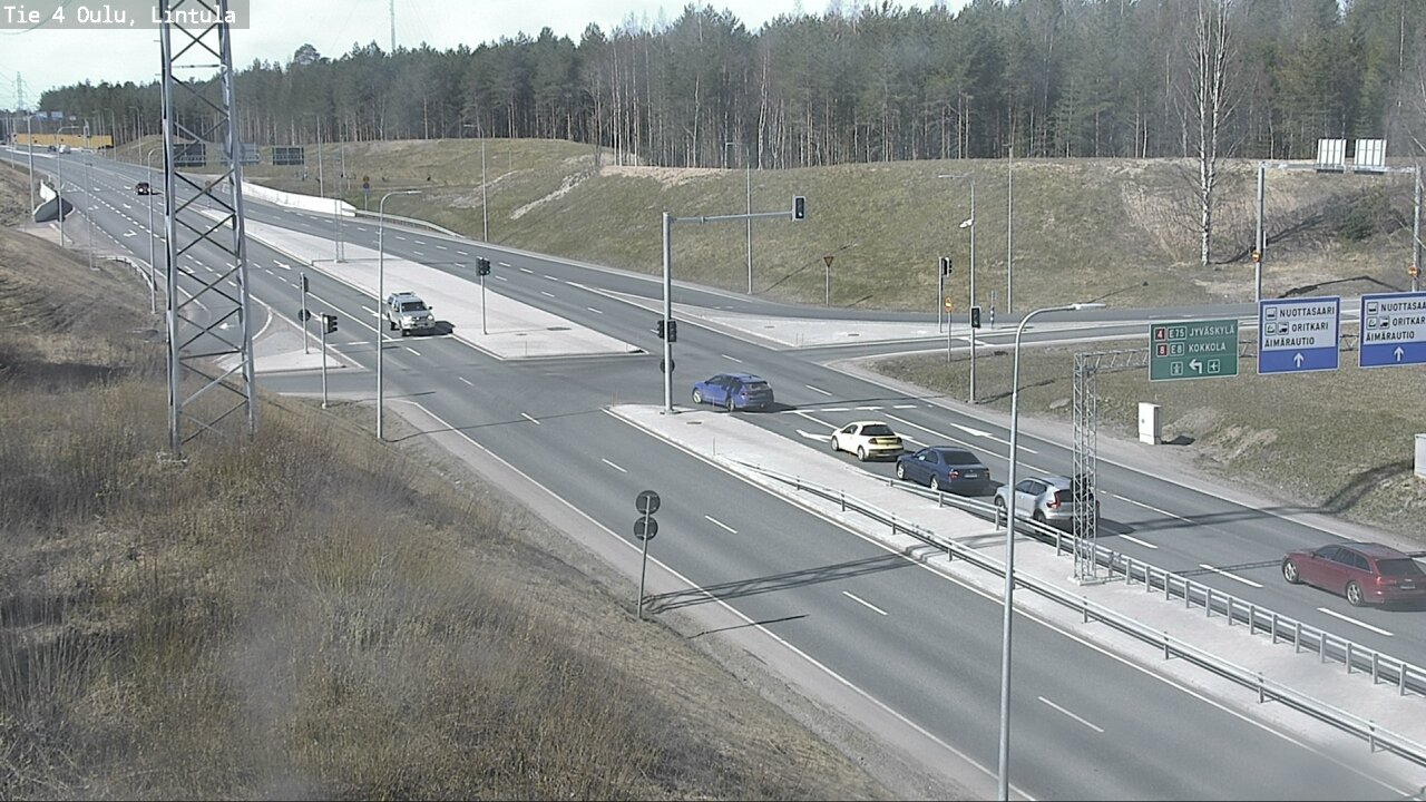 Kelikamerat Kuva Tie 4 Oulu, Lintula, Oulu, Pohjois-Pohjanmaa