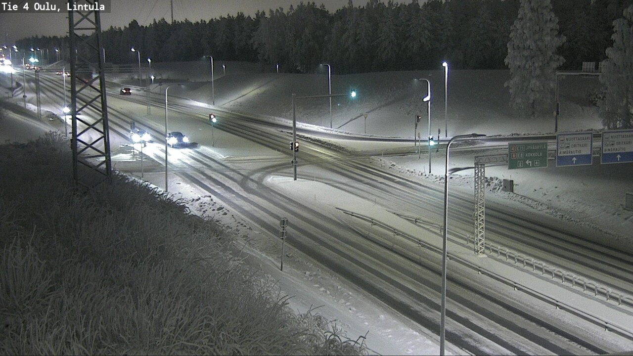 Kelikamerat Kuva Tie 4 Oulu, Lintula, Oulu, Pohjois-Pohjanmaa