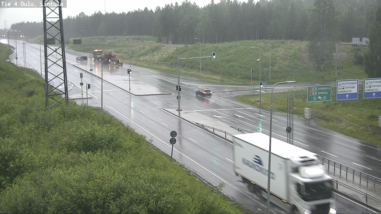 Kelikamerat Kuva Tie 4 Oulu, Lintula, Oulu, Pohjois-Pohjanmaa
