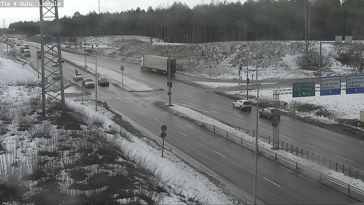 Kelikamerat Kuva Tie 4 Oulu, Lintula, Oulu, Pohjois-Pohjanmaa