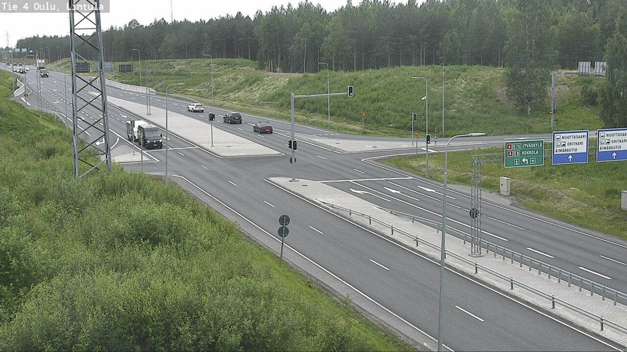 Kelikamerat Kuva Tie 4 Oulu, Lintula, Oulu, Pohjois-Pohjanmaa