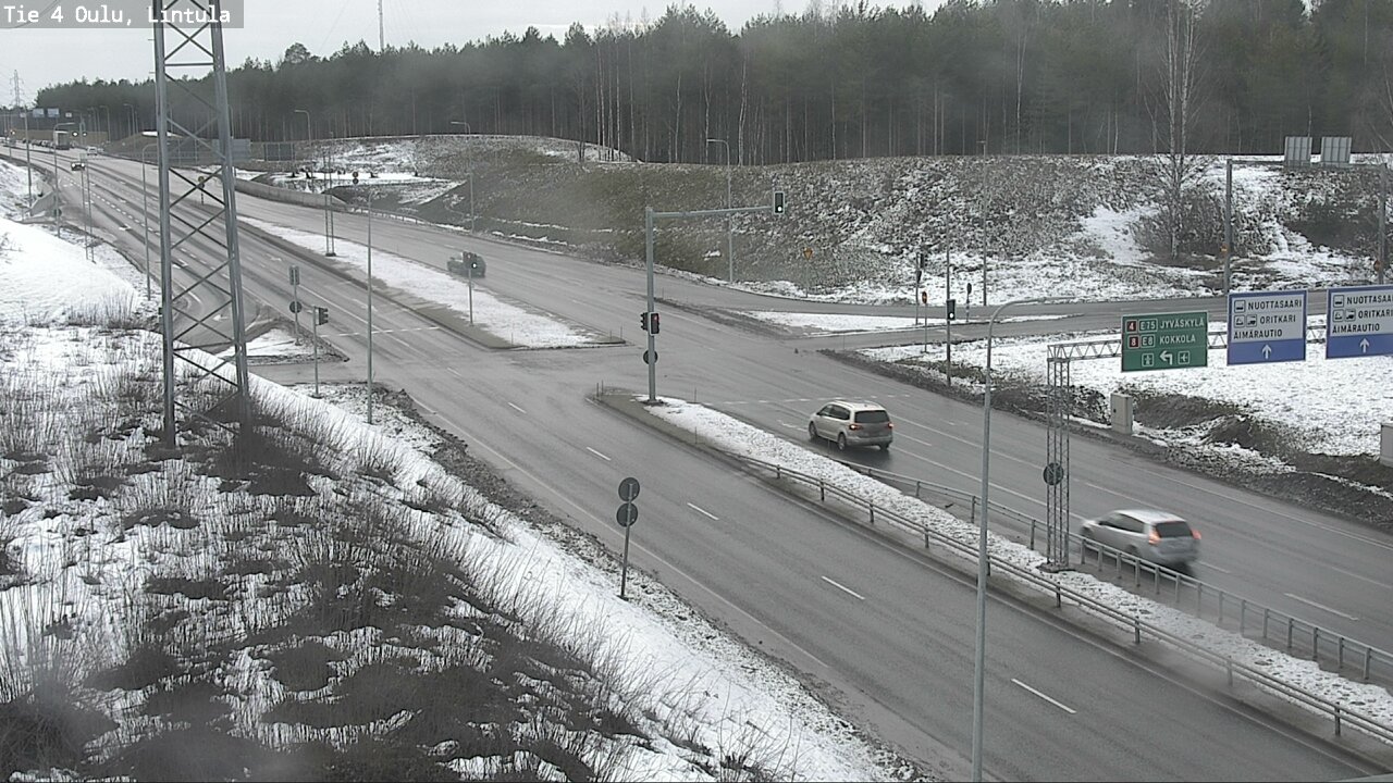 Kelikamerat Kuva Tie 4 Oulu, Lintula, Oulu, Pohjois-Pohjanmaa