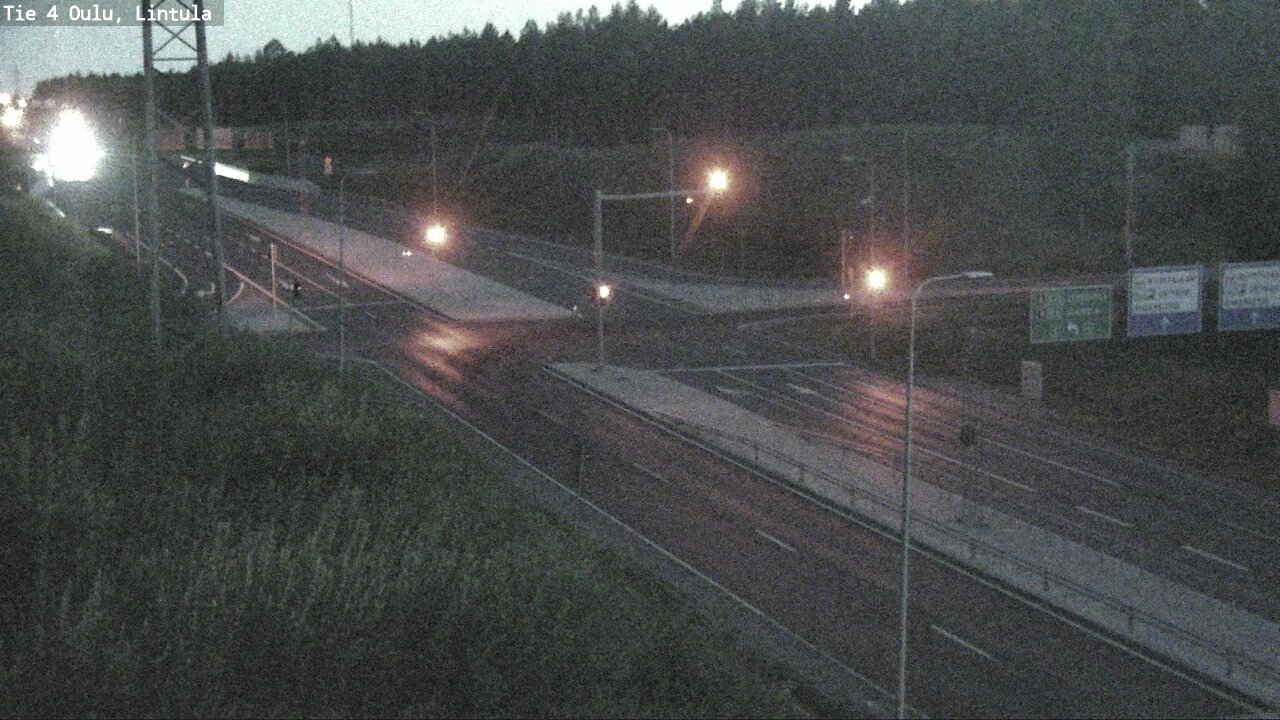 Kelikamerat Kuva Tie 4 Oulu, Lintula, Oulu, Pohjois-Pohjanmaa
