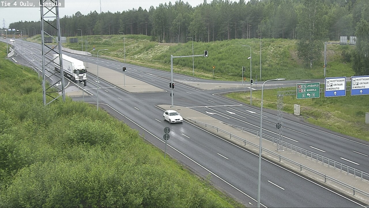 Kelikamerat Kuva Tie 4 Oulu, Lintula, Oulu, Pohjois-Pohjanmaa