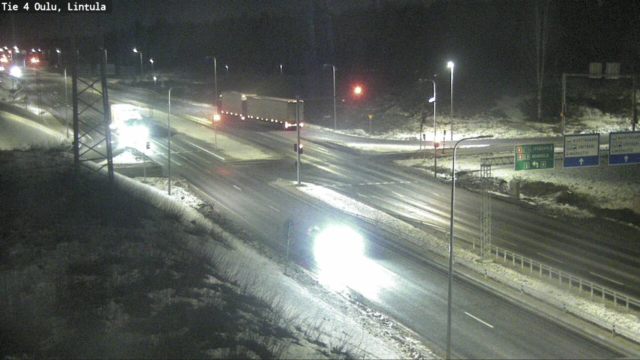 Kelikamerat Kuva Tie 4 Oulu, Lintula, Oulu, Pohjois-Pohjanmaa
