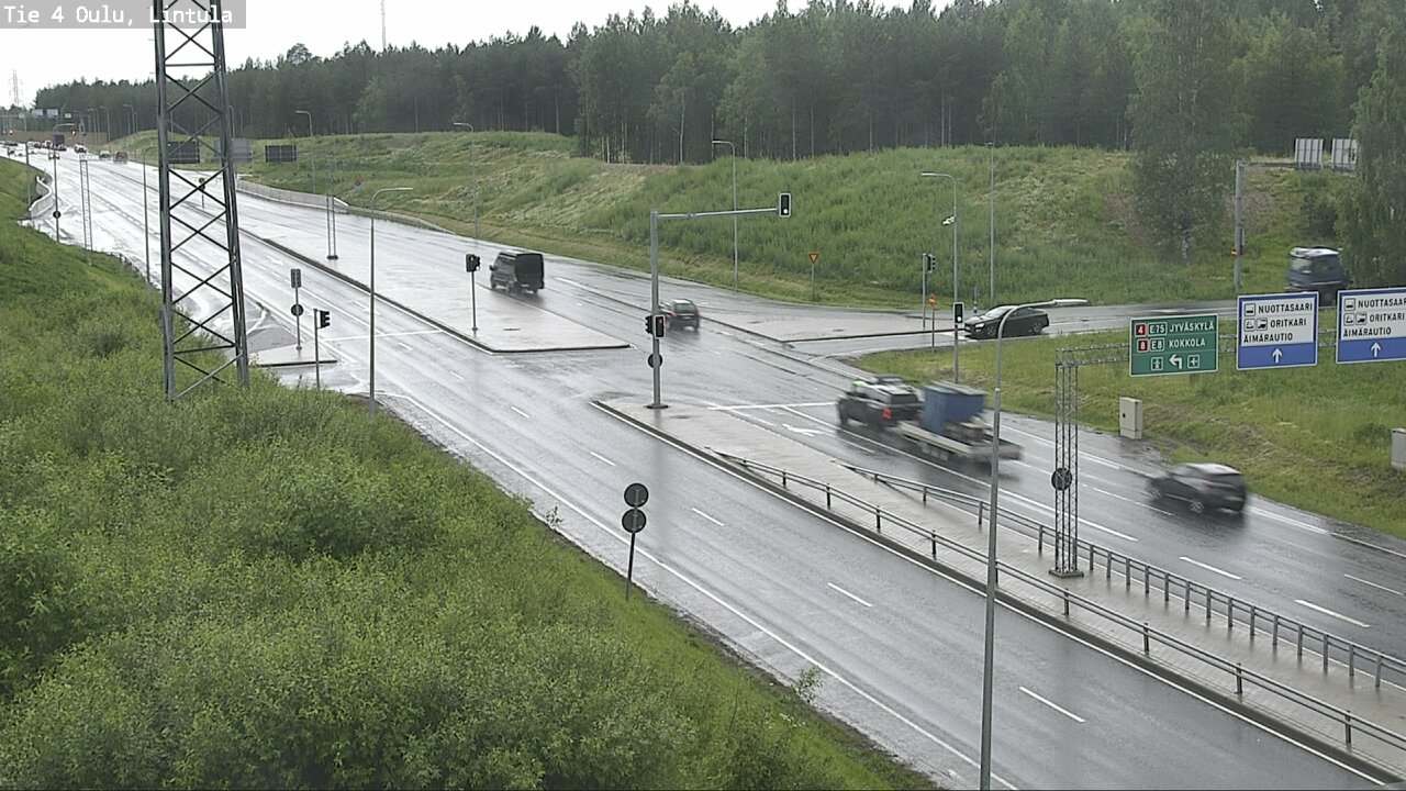 Kelikamerat Kuva Tie 4 Oulu, Lintula, Oulu, Pohjois-Pohjanmaa