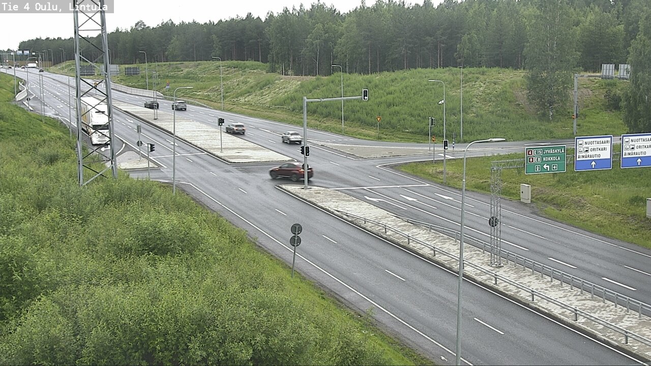 Kelikamerat Kuva Tie 4 Oulu, Lintula, Oulu, Pohjois-Pohjanmaa