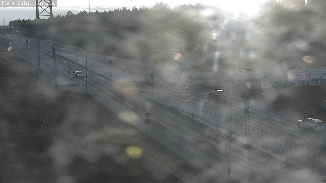 Kelikamerat Kuva Tie 4 Oulu, Lintula, Oulu, Pohjois-Pohjanmaa
