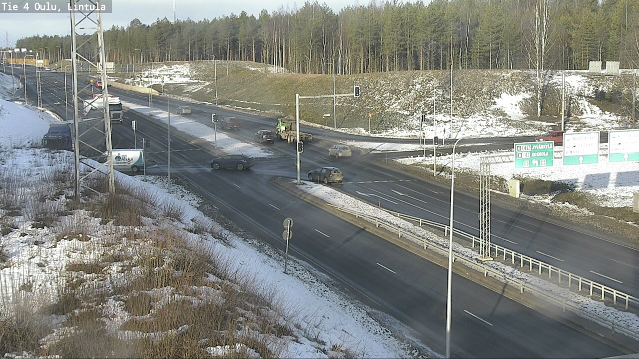 Kelikamerat Kuva Tie 4 Oulu, Lintula, Oulu, Pohjois-Pohjanmaa