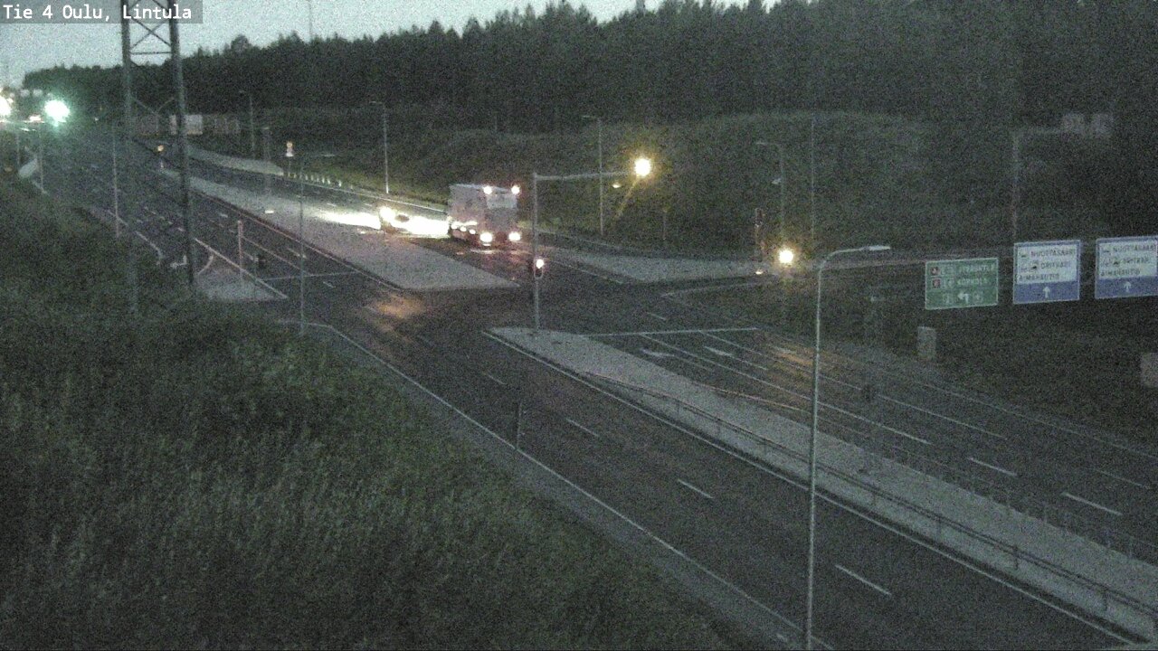 Kelikamerat Kuva Tie 4 Oulu, Lintula, Oulu, Pohjois-Pohjanmaa