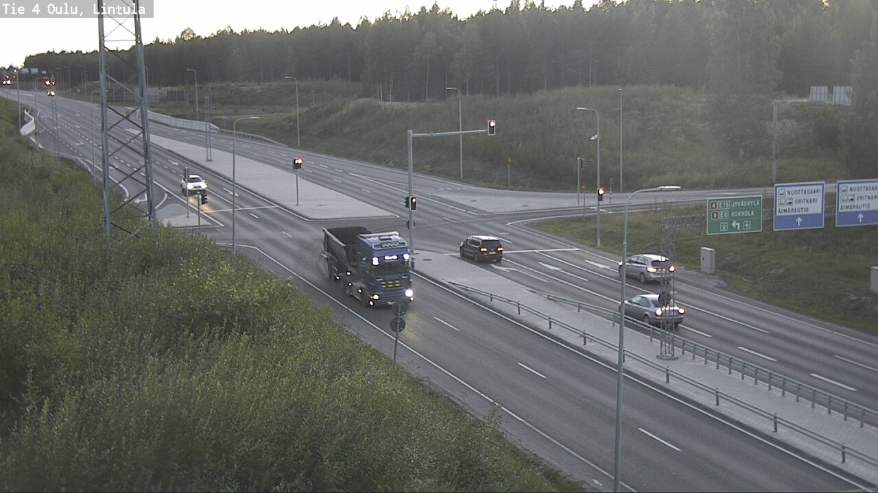 Kelikamerat Kuva Tie 4 Oulu, Lintula, Oulu, Pohjois-Pohjanmaa
