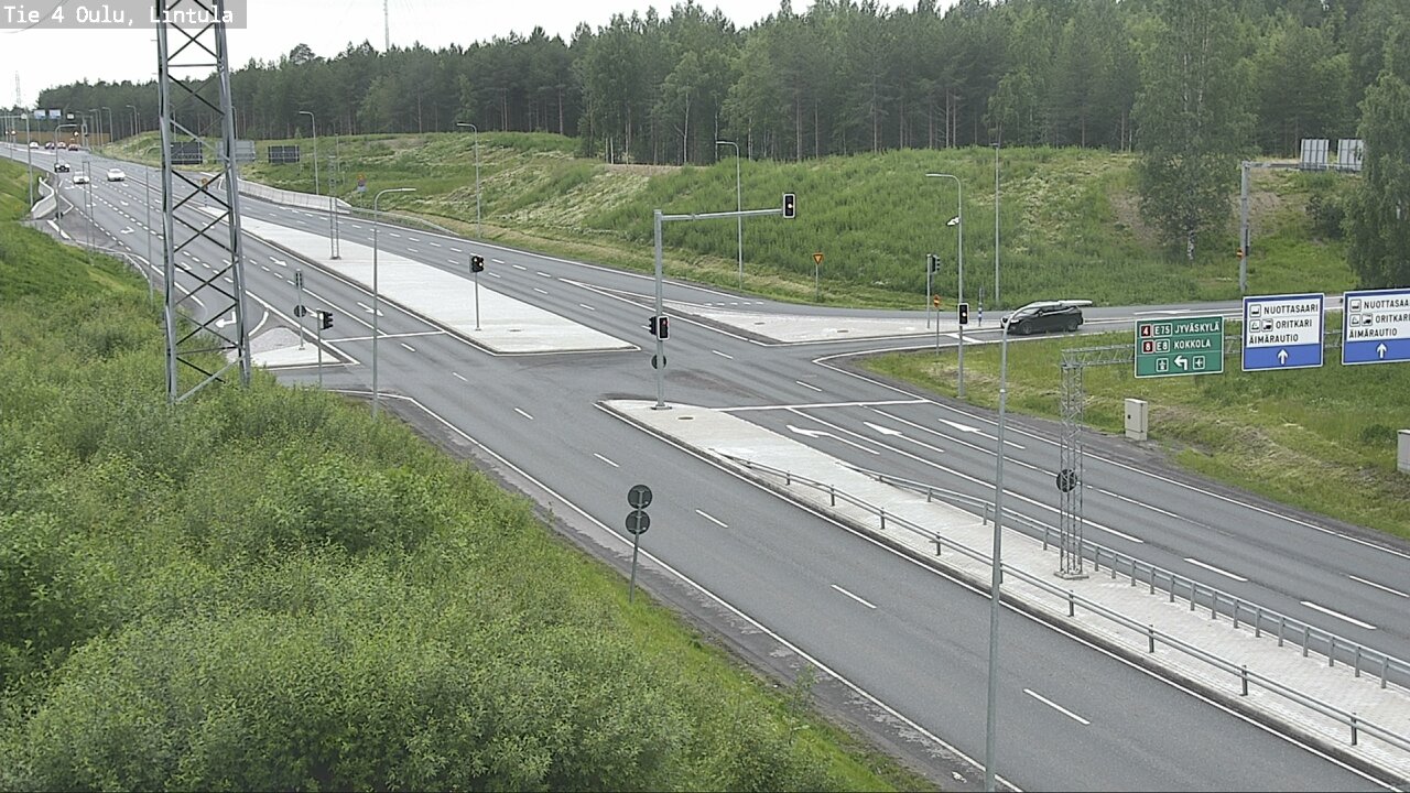Kelikamerat Kuva Tie 4 Oulu, Lintula, Oulu, Pohjois-Pohjanmaa