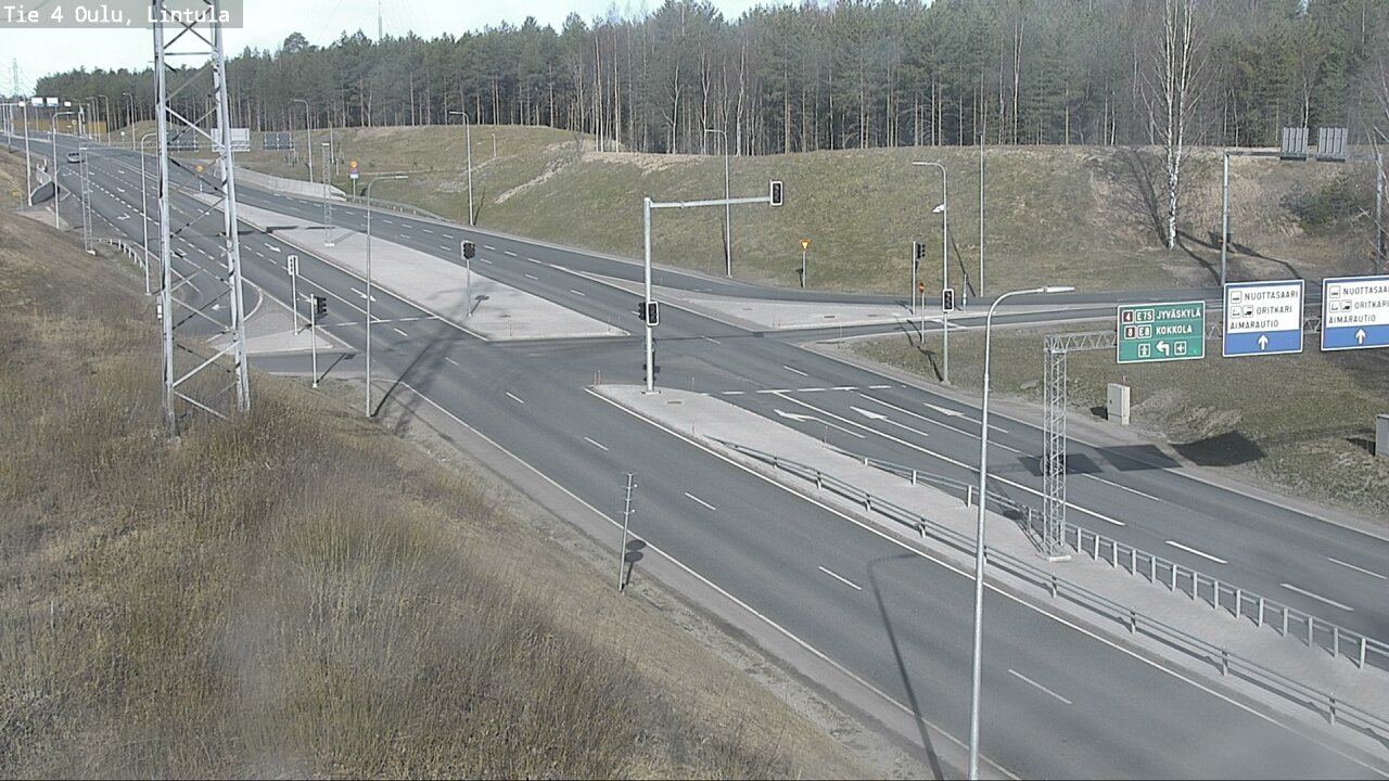 Kelikamerat Kuva Tie 4 Oulu, Lintula, Oulu, Pohjois-Pohjanmaa