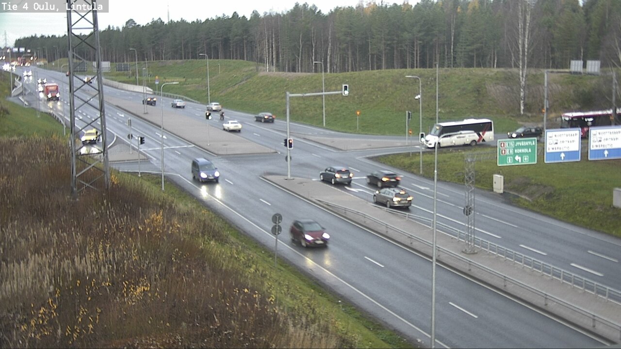 Kelikamerat Kuva Tie 4 Oulu, Lintula, Oulu, Pohjois-Pohjanmaa