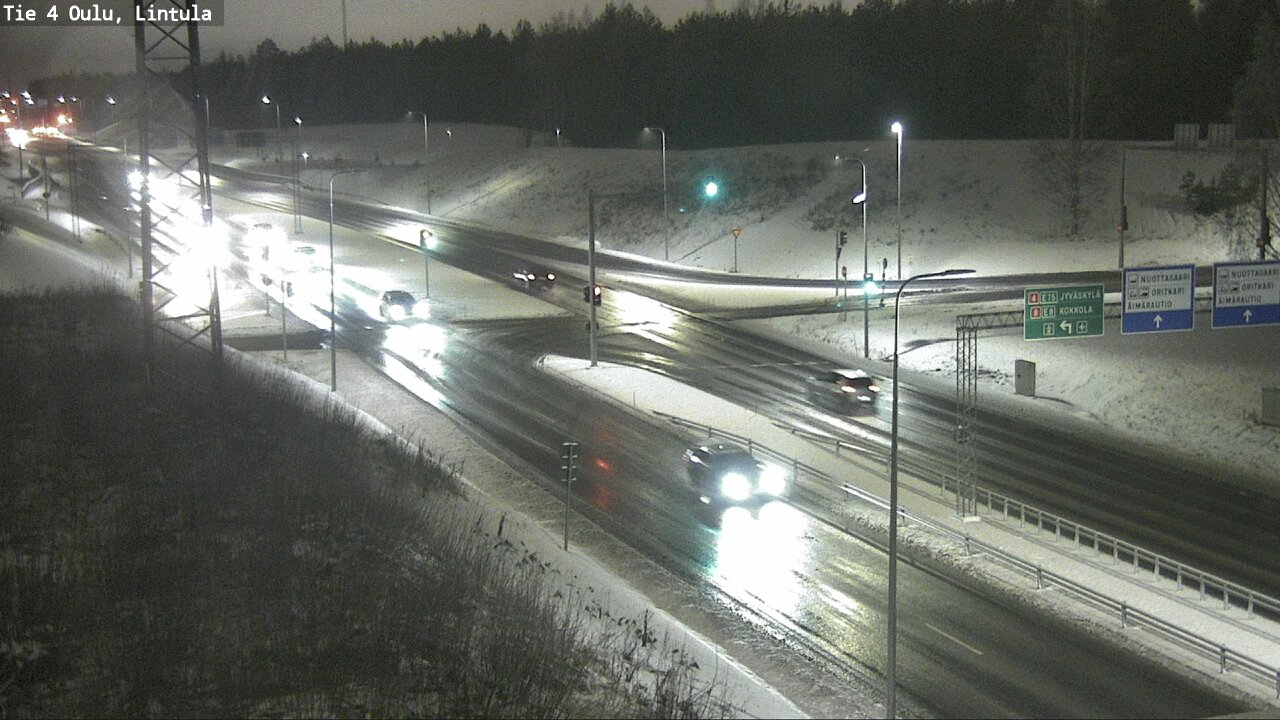 Kelikamerat Kuva Tie 4 Oulu, Lintula, Oulu, Pohjois-Pohjanmaa