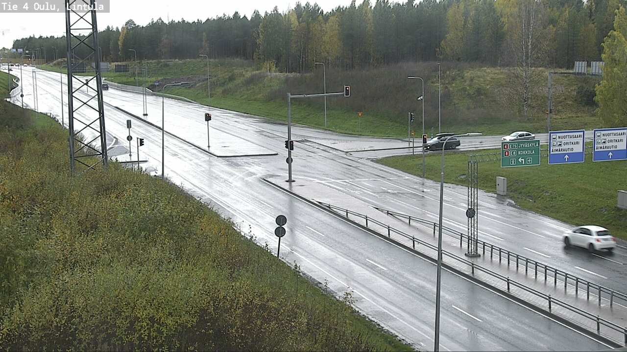 Weather Camera Image Road 4 Oulu, Lintula, Oulu, Pohjois-Pohjanmaa
