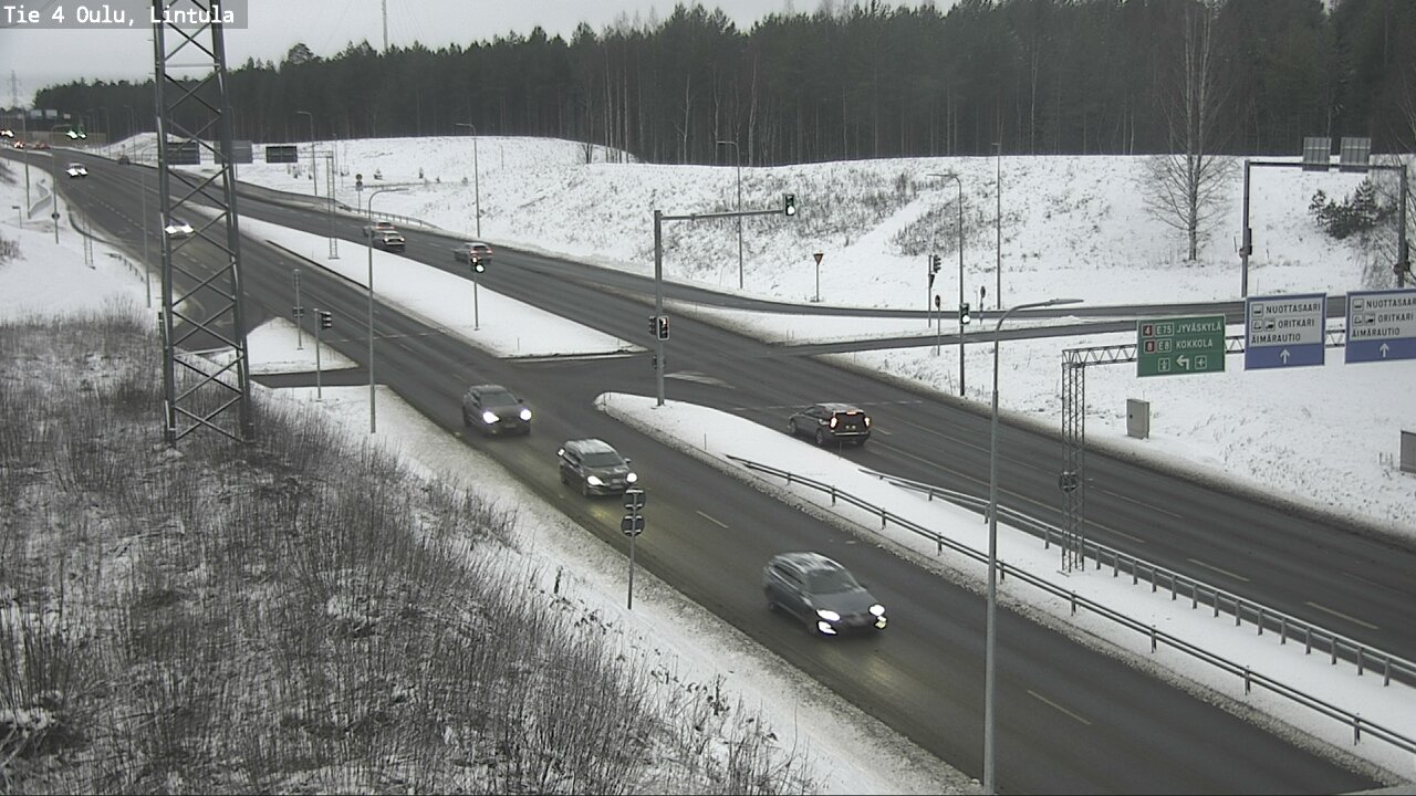 Kelikamerat Kuva Tie 4 Oulu, Lintula, Oulu, Pohjois-Pohjanmaa