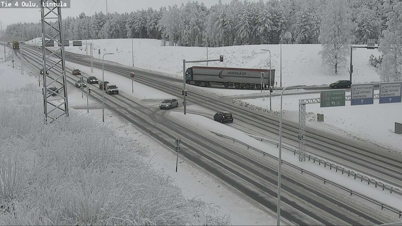 Kelikamerat Kuva Tie 4 Oulu, Lintula, Oulu, Pohjois-Pohjanmaa