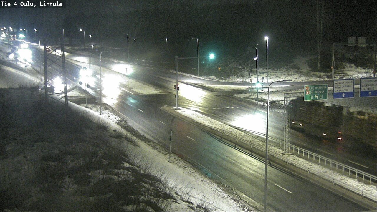 Kelikamerat Kuva Tie 4 Oulu, Lintula, Oulu, Pohjois-Pohjanmaa