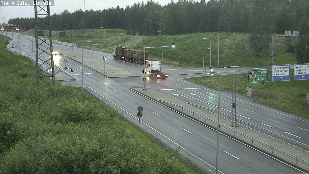 Kelikamerat Kuva Tie 4 Oulu, Lintula, Oulu, Pohjois-Pohjanmaa